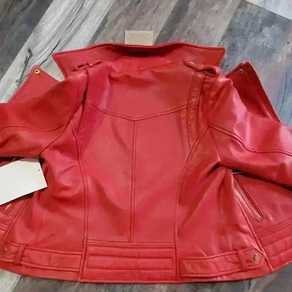 Genuine leather jacket new with tag - Picture 11 of 12